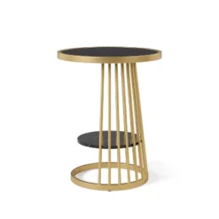 Tinful Modern Round Side Table - HOMES: Inside + Out 15 Tinful Modern Round Side Table - HOMES: Inside + Out -Inside out home GUEST 4f7688ec db35 4b42 9263 39e5cf647079