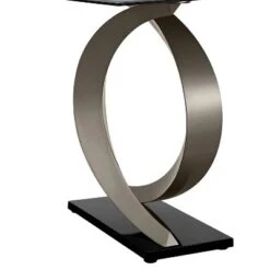 58" Gleneagles Modern Rectangle Glass Top Dining Table Gray/Champagne/Black - HOMES: Inside + Out 14 58" Gleneagles Modern Rectangle Glass Top Dining Table Gray/Champagne/Black - HOMES: Inside + Out -Inside out home GUEST 5134a2fa 4628 46e5 92d7 b6d09faf2cd3