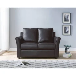 Ali Upholstered Loveseat Dark Gray - HOMES: Inside + Out