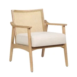 Aurelia Cane Back Accent Chair - HOMES: Inside + Out -Inside out home GUEST 54a26264 236e 41e8 b3f6 38e518c24d50