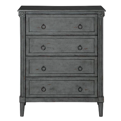 Latimer Traditional 4 Drawer Chest - HOMES: Inside + Out 4 Latimer Traditional 4 Drawer Chest - HOMES: Inside + Out - Image 4