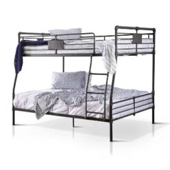 HOMES: Inside + Out Derrick Kids' Bunk Bed Antique Black - IoHOMES -Inside out home GUEST 557f35a3 04b1 4506 8578 99b2d9b790b9