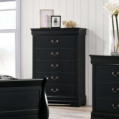 Sliver 5 Drawer Chest - HOMES: Inside + Out 1 Sliver 5 Drawer Chest - HOMES: Inside + Out
