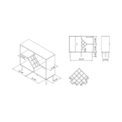 Miko Wine Cabinet Galaxy Black - HOMES: Inside + Out 11 Miko Wine Cabinet Galaxy Black - HOMES: Inside + Out -Inside out home GUEST 580ae089 9aa2 4cad bbd9 f7556606bd8a