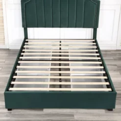 Hanger Glam Upholstered Bed With 4 Side Drawers - HOMES: Inside + Out -Inside out home GUEST 5931e40c 1d6c 4f7b a7a8 dc1fbff632c1