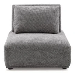 HOMES: Inside + Out 5pc Povoa 159" Modular Curved Sectional Sofa Modern Chenille With Extendable Backrest Gray -Inside out home GUEST 5b2b1e25 45de 45e2 9cb0 c0b14ebd902f