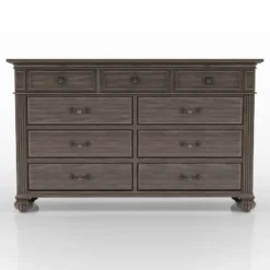 5pc Pennings Traditional Bedroom Set Gray - HOMES: Inside + Out -Inside out home GUEST 5c0be006 a754 4e3f bdf5 e87db7f59fef
