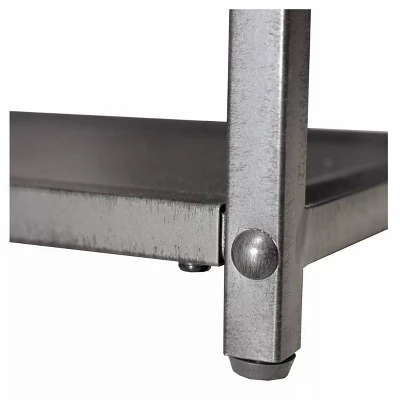 69" Dustin 6 Shelf Bookcase Dark Gray - HOMES: Inside + Out 6 69" Dustin 6 Shelf Bookcase Dark Gray - HOMES: Inside + Out - Image 6