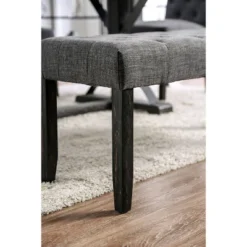 Hepburn Tufted Bench - HOMES: Inside + Out -Inside out home GUEST 5eed456a adfc 48e1 b56d 627ffc30c135
