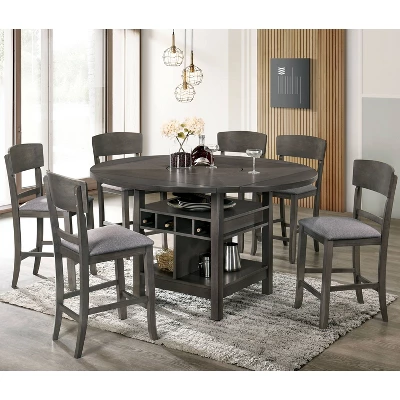 60" Summerland Round Counter Height Dining Table - HOMES: Inside + Out 2 60" Summerland Round Counter Height Dining Table - HOMES: Inside + Out - Image 2