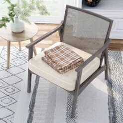 Aurelia Cane Back Accent Chair - HOMES: Inside + Out -Inside out home GUEST 63375cdb d269 405c a3af 3d3d4e6fad50