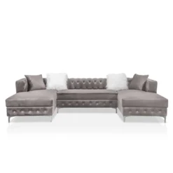 Elmhurst U Shaped Glam Tufted Sectional - HOMES: Inside + Out 8 Elmhurst U Shaped Glam Tufted Sectional - HOMES: Inside + Out -Inside out home GUEST 65bcba5b cedd 43c0 b276 e3c9f580ef6a