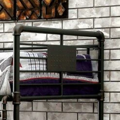 HOMES: Inside + Out Derrick Kids' Bunk Bed Antique Black - IoHOMES -Inside out home GUEST 699671ef 2302 4ef8 9882 b4eaadaba284