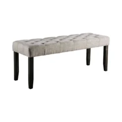 Hepburn Tufted Bench - HOMES: Inside + Out -Inside out home GUEST 6ddef8ed 6692 400e b651 90730c03a91b