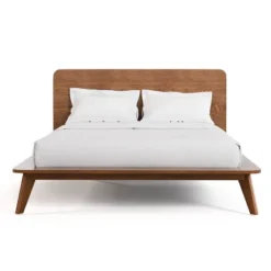 HOMES: Inside + Out 3pc Full Riverstone Mid-Century Wood Platform Bedroom Set With 2 Nightstands Walnut 27 HOMES: Inside + Out 3pc Full Riverstone Mid-Century Wood Platform Bedroom Set With 2 Nightstands Walnut -Inside out home GUEST 71179c52 516c 4611 92d5 79a621db63f2