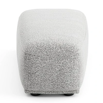 HOMES: Inside + Out 5pc Povoa 159" Modular Curved Sectional Sofa Modern Boucle With Extendable Backrest Light Gray 13 HOMES: Inside + Out 5pc Povoa 159" Modular Curved Sectional Sofa Modern Boucle With Extendable Backrest Light Gray - Image 13