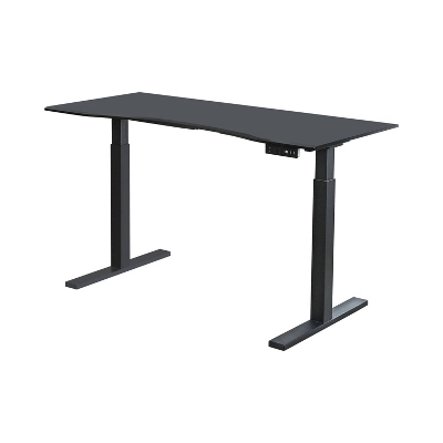 Baron Contemporary Adjustable Office Stand Up Table Large - HOMES: Inside + Out 4 Baron Contemporary Adjustable Office Stand Up Table Large - HOMES: Inside + Out - Image 4