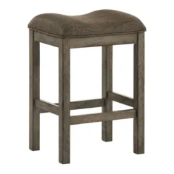 5pc Entera Extendable Counter Height Dining Table Set Dark Walnut/Chestnut/Brown - HOMES: Inside + Out -Inside out home GUEST 754a8d83 ffff 4981 87c6 b78a0abe4af0