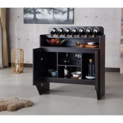 Belfi Wine Cabinet Espresso - HOMES: Inside + Out -Inside out home GUEST 760c9f6c e7ad 4247 80ef 5b20f007c93c