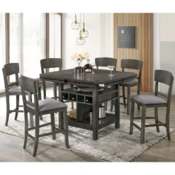 7pc Summerland Transitional Counter Height Dining Set - HOMES: Inside + Out 14 7pc Summerland Transitional Counter Height Dining Set - HOMES: Inside + Out -Inside out home GUEST 76ac155d 3cf5 47a0 87dd a59680cfd547
