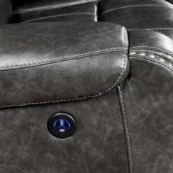 Symons Upholstered Recliner Sofa Gray - HOMES: Inside + Out 6 Symons Upholstered Recliner Sofa Gray - HOMES: Inside + Out -Inside out home GUEST 76ba2dfd 03b0 43a6 a7ae b975cc052b8f