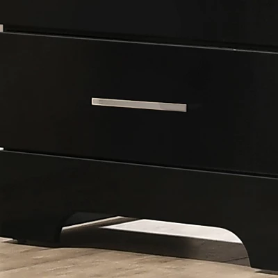Spyna 2 Drawers Nightstand - HOMES: Inside + Out 3 Spyna 2 Drawers Nightstand - HOMES: Inside + Out - Image 3