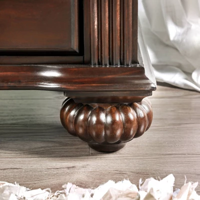 Pennings 3 Drawer Nightstand With Bun Feets - HOMES: Inside + Out 7 Pennings 3 Drawer Nightstand With Bun Feets - HOMES: Inside + Out - Image 7