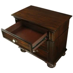 3pc California King Pennings Traditional Bed Set And Nightstand With Chest Dark Walnut - HOMES: Inside + Out 36 3pc California King Pennings Traditional Bed Set And Nightstand With Chest Dark Walnut - HOMES: Inside + Out -Inside out home GUEST 777a0a43 a495 4a6f a37a 424db81a0f0c