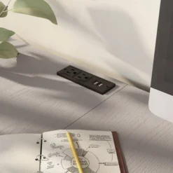 59" Gulnora L Shaped Desk With USB Power Ports - HOMES: Inside + Out 19 59" Gulnora L Shaped Desk With USB Power Ports - HOMES: Inside + Out -Inside out home GUEST 7b12fcf7 3615 44d3 8da4 bf8c35d7b6cb