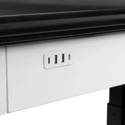 47" Losondo Transitional Height Adjustable Desk With USB Ports - HOMES: Inside + Out 22 47" Losondo Transitional Height Adjustable Desk With USB Ports - HOMES: Inside + Out -Inside out home GUEST 7d99a205 329c 4e62 9c0e eccf86021d65