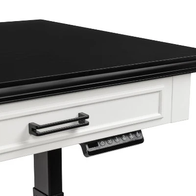 47" Losondo Transitional Height Adjustable Desk With USB Ports - HOMES: Inside + Out 9 47" Losondo Transitional Height Adjustable Desk With USB Ports - HOMES: Inside + Out - Image 9