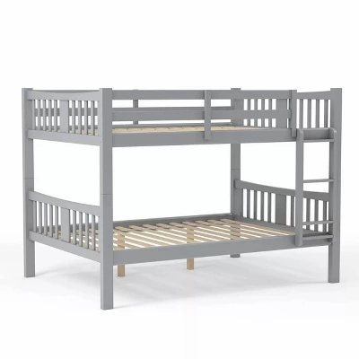 HOMES: Inside + Out Twin Over Twin Kids' Clare Bunk Bed Gray - IoHOMES 5 HOMES: Inside + Out Twin Over Twin Kids' Clare Bunk Bed Gray - IoHOMES - Image 5