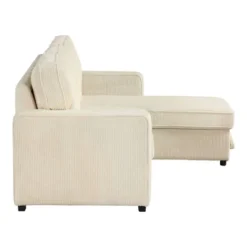 HOMES: Inside + Out Paeke Sleeper Sectional Sofa Corduroy With Storage Chaise And Reversible 25 HOMES: Inside + Out Paeke Sleeper Sectional Sofa Corduroy With Storage Chaise And Reversible -Inside out home GUEST 8862a6cb 34cf 46ff b332 4b2e79b03ca2