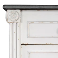 Magg 4 Drawer Jewelry Chest With Flip Up Mirror Antique White/Antique Gray Two Tone - HOMES: Inside + Out 19 Magg 4 Drawer Jewelry Chest With Flip Up Mirror Antique White/Antique Gray Two Tone - HOMES: Inside + Out -Inside out home GUEST 8a870a05 c436 4a91 8582 77fd34e1cedc