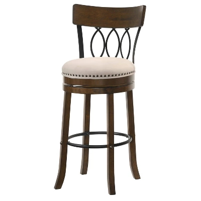 Set Of 2 29" Darlowe Swivel Counter Height Barstools - HOMES: Inside + Out 7 Set Of 2 29" Darlowe Swivel Counter Height Barstools - HOMES: Inside + Out - Image 7