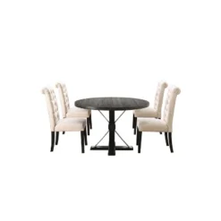 5pc Hedgeburn Round Dining Set - HOMES: Inside + Out 20 5pc Hedgeburn Round Dining Set - HOMES: Inside + Out -Inside out home GUEST 8b52b2df 037e 4aad af7c 5aa6de8c10a4