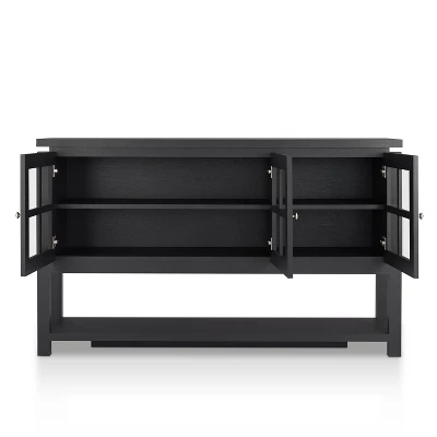 3pc Torrey TV Stand And Media Tower Set Black - HOMES: Inside + Out 3 3pc Torrey TV Stand And Media Tower Set Black - HOMES: Inside + Out - Image 3