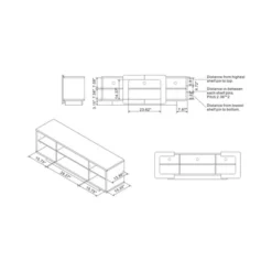 Dimanche TV Stand For TVs Up To 70" Dark Wenge - HOMES: Inside + Out 11 Dimanche TV Stand For TVs Up To 70" Dark Wenge - HOMES: Inside + Out -Inside out home GUEST 927b268c 9133 4bd8 a09f 7d1ce312df30