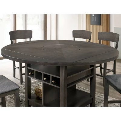 60" Summerland Round Counter Height Dining Table - HOMES: Inside + Out 5 60" Summerland Round Counter Height Dining Table - HOMES: Inside + Out - Image 5