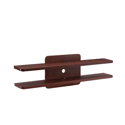 Mater 2 Tiers Open Shelves Floating Console Fits Tv's Up To 65" - HOMES: Inside + Out 7 Mater 2 Tiers Open Shelves Floating Console Fits Tv's Up To 65" - HOMES: Inside + Out - Image 7