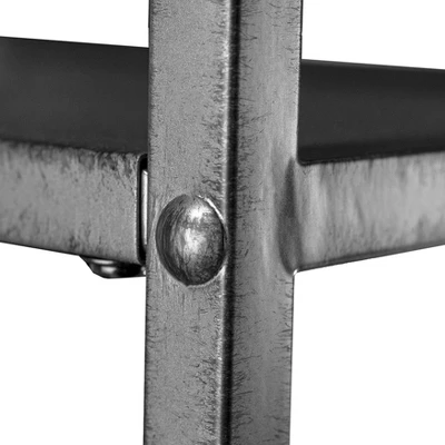 69" Dustin 6 Shelf Bookcase Dark Gray - HOMES: Inside + Out 3 69" Dustin 6 Shelf Bookcase Dark Gray - HOMES: Inside + Out - Image 3