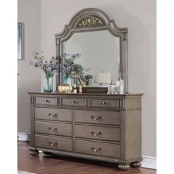 6pc Pennings Traditional Bedroom Set Gray - HOMES: Inside + Out 24 6pc Pennings Traditional Bedroom Set Gray - HOMES: Inside + Out -Inside out home GUEST 9c511e9c b6f8 4227 b390 9cf8bac67233