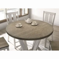 42" Holmsteed Round Counter Height Dining Table Cremini Brown/Antique White - HOMES: Inside + Out 7 42" Holmsteed Round Counter Height Dining Table Cremini Brown/Antique White - HOMES: Inside + Out -Inside out home GUEST 9f2a7def bd4e 4f7a aeea a8f98ec58926