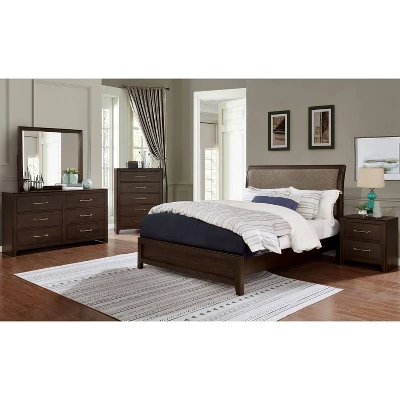 Caribou 2 Drawer Nightstand Walnut - HOMES: Inside + Out 2 Caribou 2 Drawer Nightstand Walnut - HOMES: Inside + Out - Image 2