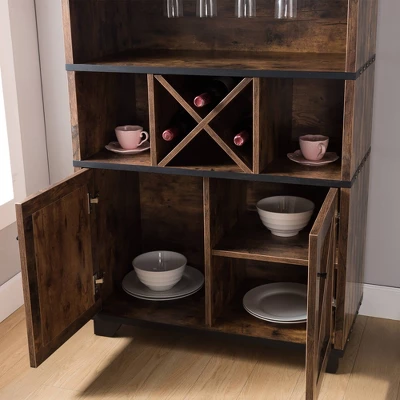 Lamage Wine Cabinet Buffet With Wine Rack - HOMES: Inside + Out 6 Lamage Wine Cabinet Buffet With Wine Rack - HOMES: Inside + Out - Image 6