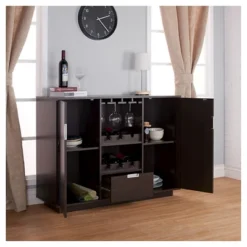 Roslyn Modern Multi-Storage Buffet Espresso - HOMES: Inside + Out -Inside out home GUEST a3c4aa17 430f 4e37 b7d7 bb01b7da30f4