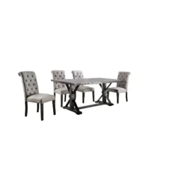 5pc Hepburn Dining Set - HOMES: Inside + Out 25 5pc Hepburn Dining Set - HOMES: Inside + Out -Inside out home GUEST a43c0bb5 6720 4bd5 9ee5 a15600ec9241
