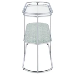 Yarmuth Glam 1 Shelf Sofa Table Chrome - HOMES: Inside + Out 9 Yarmuth Glam 1 Shelf Sofa Table Chrome - HOMES: Inside + Out -Inside out home GUEST a6b43455 5659 497c b702 21b4930d5a05