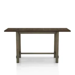 70" Entera Expandable Counter Height Dining Table Dark Walnut/Chestnut - HOMES: Inside + Out -Inside out home GUEST a95697fe d3f2 4f4f 946c 861b2fb0b54e