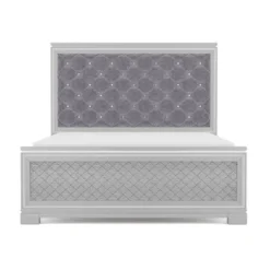 5pc Eastern King Tenaya Bedroom Set Silver/Gray - HOMES: Inside + Out -Inside out home GUEST af9fec35 9b95 4e37 adaa 0c9947014552 1